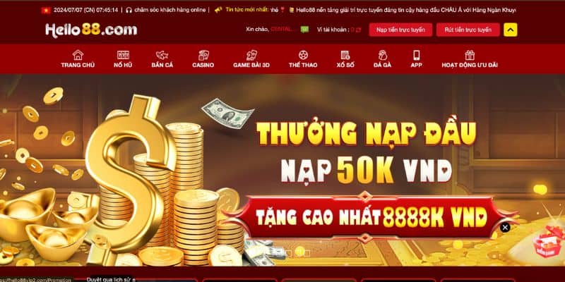 Rút Tiền Hello88 - Hướng Dẫn Các Bước Rõ Ràng Cho Tân Binh